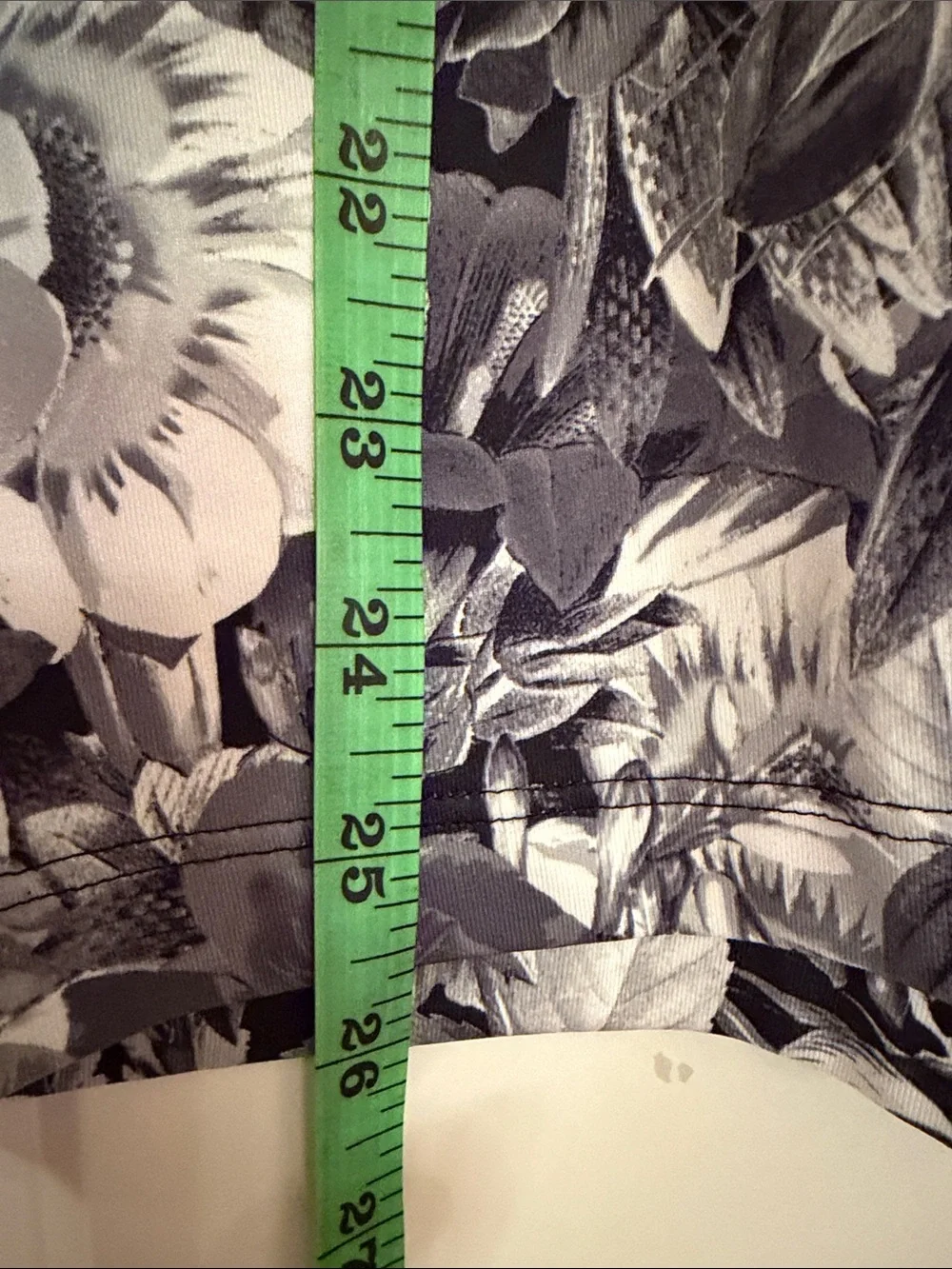 Nike Golf Dri-FIT Sleeveless Floral Print Polo Shirt Grey White Size Medium